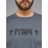 Футболка с длинным рукавом «Русич Треба» puff антрацит